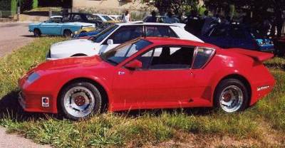 photo : Alpine A310 'pack GT' rouge